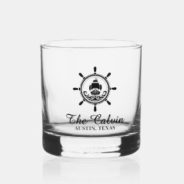 Aandenken Scheepswiel Whisky Glas