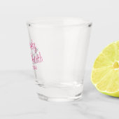 Aandenken shotglas met bruid en bruidegom naam shot glas (Rechts)