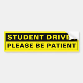 Aandenken sticker voor op de bumper met vriendelij