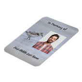 Aandenken Strandloper Oevervogel Magneet (Linkerzijde)