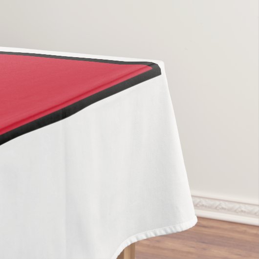 Aandenken | TRINIDAD FLAG | Grote scripts voor mee Tafelkleed (Voorbeeld)