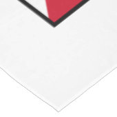 Aandenken | TRINIDAD FLAG | Grote scripts voor mee Tafelkleed (Gekanteld)