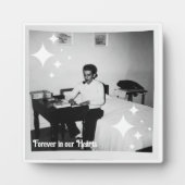 Aandenken, Voor Altijd in Onze Hart Fotoplaat (Voorkant)