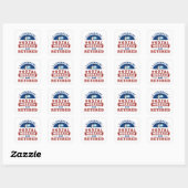 Aandenken voor Gepensioneerde Postbode Postbezorge Vierkante Sticker (Vel)
