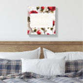 Aandenken voor Moeder Premium Ingepakt Canvas (Gla Afdruk (Insitu (Slaapkamer))