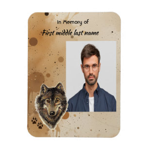 Aandenken Wolf Wolven Dier Magneet