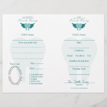 Aandenkenbrief en ontvangstbewijs voor verloren ta