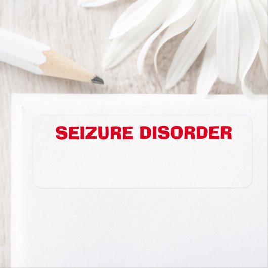 Aandoeningen van de gezondheid, zorg etiket (Insitu)