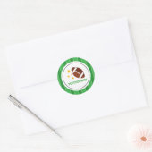 Aandoeningen voor genderkwesties ronde sticker (Envelop)