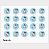Aandoenlijke Kinderen Knuffelen Sticker (Vel)