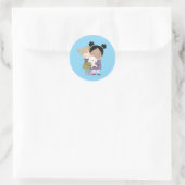 Aandoenlijke Kinderen Knuffelen Sticker (Tas)