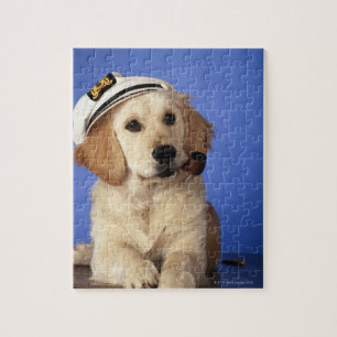 Aandovende pet, rookpijp vasthouden legpuzzel