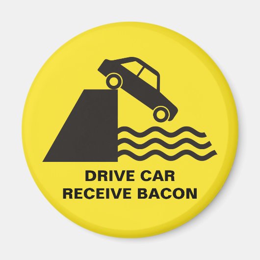 Aandrijving - Bacon ontvangen Magneet (Voorkant)