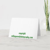 Aandrijving de Met fouten van de vakantie Feestdagen Kaart (Achterkant)