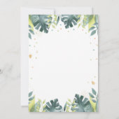 Aandrijving door Birthday Parade Invitation Dinosa Kaart (Achterkant)