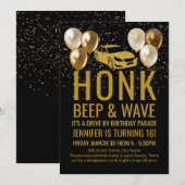 Aandrijving door Birthday Party Parade Kaart (Voorkant / Achterkant)