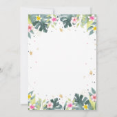 Aandrijving door de Birthday Parade Invitation Saf Kaart (Achterkant)