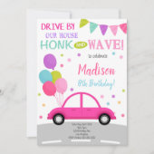Aandrijving op uitnodiging, Birthday Parade nodigt Kaart (Voorkant)