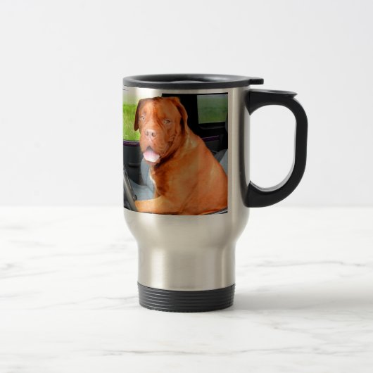 Aandrijving voor vreugde Dogue de bordeaux Reisbeker (Rechts)