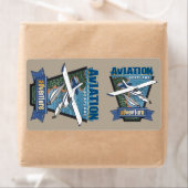 Aanduiding luchtvaartseizoen etiket (Insitu)