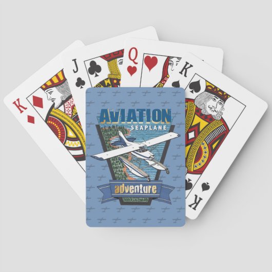 Aanduiding luchtvaartseizoen pokerkaarten (Achterkant)