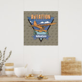 Aanduiding luchtvaartseizoen poster (Keuken)