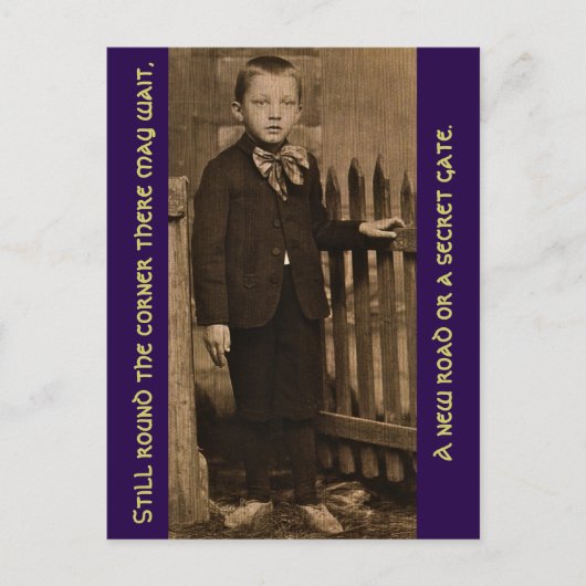 Aanduiding rond elke hoek.. briefkaart (Voorkant)