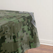 Aanduiding van Aquarius op olijfgroene digitale ca Tafelkleed (Voorbeeld)