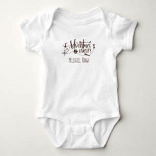 "Aanduiding van avontuur" Nautical Personalized Romper