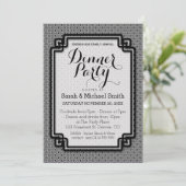 Aanduiding van Azika S1 Black+White-dner Kaart (Staand voorkant)