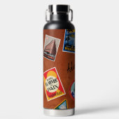 Aanduiding van de gevarenverpakking waterfles (Voorkant)