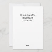 Aanduiding van de Kaart op de geboorte (Achterkant)