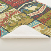 Aanduiding van het avontuur in de noordelijke gebi sherpa deken (3/4)