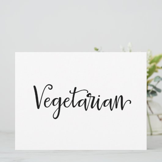 Aanduiding "vegetarische" voedingsbehoeften | Call (Staand voorkant)