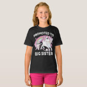 Aangeboden aan Big Sister Unicorn Funny T-shirt (Voorkant volledig)