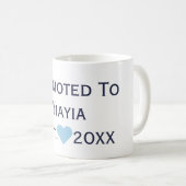 Aangeboden naar de marine en blauwe Mok van Yiayia (Voorkant rechts)