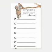 Aangeboden persoonlijke kabelsleuf Waterverf Post-it® Notes (Voorkant)