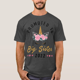 Aangeboden tot Big Sister 2022 Unicorn T-shirt