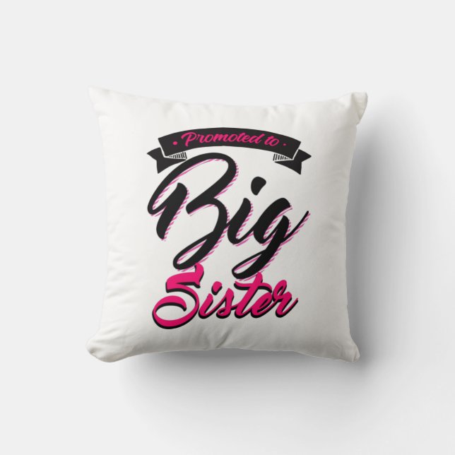 Aangeboden tot Big Sister Kussen (Voorkant)