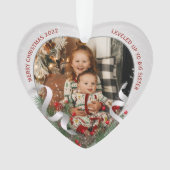 Aangeboden tot Big Sister Silver Lijst Holly & Pin Ornament (voorkant)