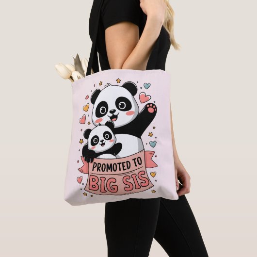 Aangeboden tot Big Sister Tote Bag (Dichtbij)