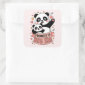 Aangeboden tot Big Sister Vierkante Sticker (Tas)