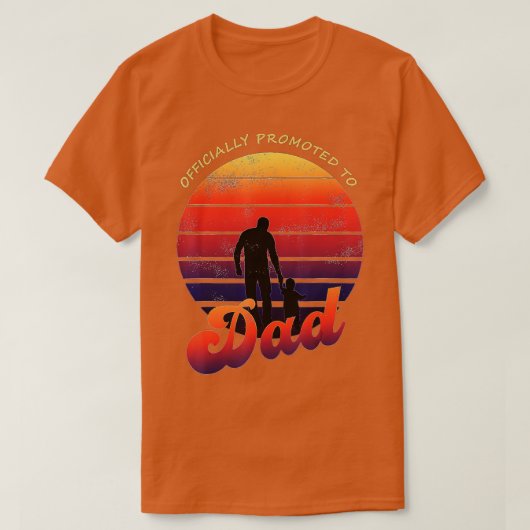 Aangeboden tot papa 2022 Eerste vaderdag Nieuw T-shirt (Design voorkant)