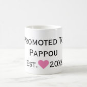 Aangeboden tot Pappou Black & Roze Mok (Center)