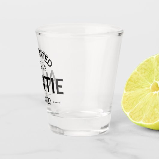 Aangeboden tot tante Est. 2022 II Shot Glas (Rechts)