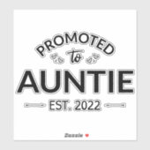 Aangeboden tot tante Est. 2022 II Sticker (Vel)