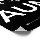 Aangeboden tot tante Est. 2023 II Poster (Hoek)