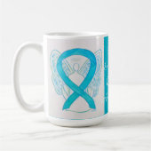 Aangeboren Hernia Diafragmatica (CDH) Engel Mug Koffiemok (Links)