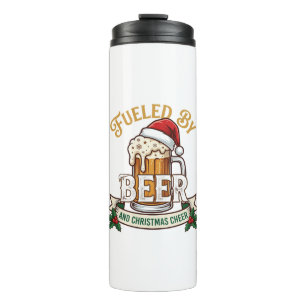 Aangedreven Bier Kerst Vrolijkheid Mok Sinterklaas
