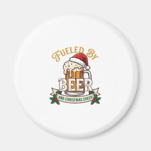 Aangedreven Bier Kerst Vrolijkheid Mok Sinterklaas Magneet